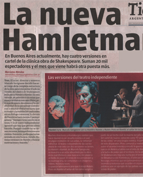 Critica de HxH en Tiempo argentino